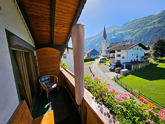 Pension Luttinger Bichlbach Summer Panorama