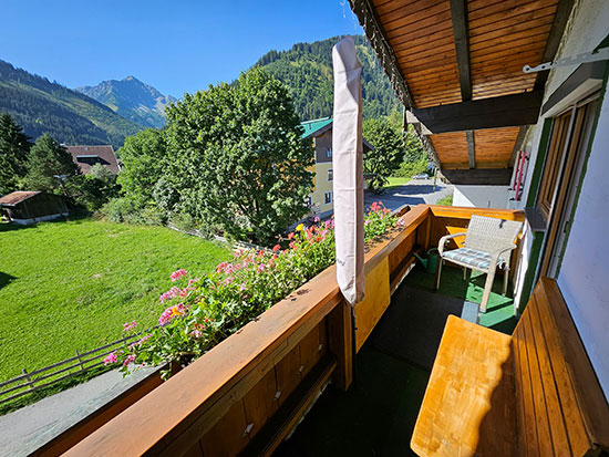 Pension Luttinger Bichlbach Summer Panorama