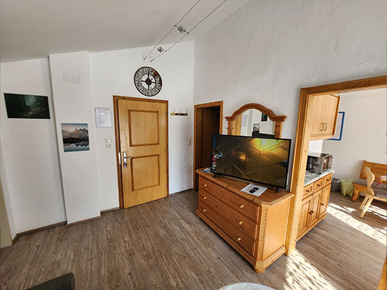 Living Room Apartment at Pension Luttinger