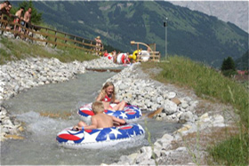 Kinder-Rafting Bichlbach Badesee